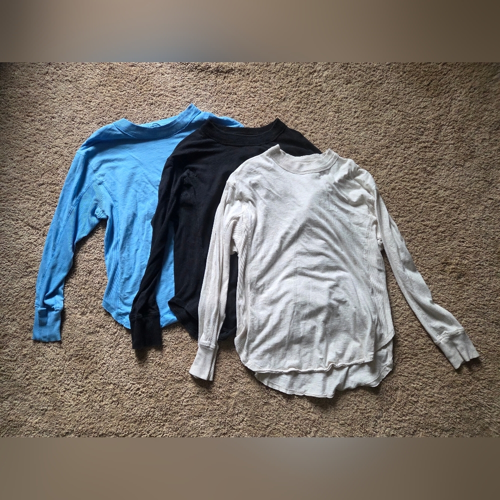 Aerie Oversized Long Sleeve T's